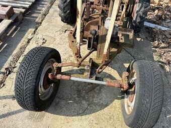 Traktůrek bez motoru