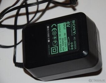 Nabíjecí adaptér pro minidisc SONY 6V