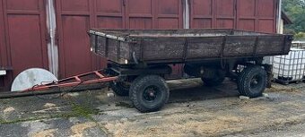 Traktorový sklápěcí přívěs BSS P 93 S, kategorie O3