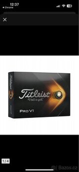 Koupím míčky TITLEIST Pro V1, nabídněte…