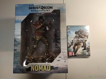 Tom Clancy's Ghost Recon figurka, plakáta,krabičky,steelboo