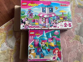 2x Stavebnice Lego Duplo Disney : Minie+víla Ariel
