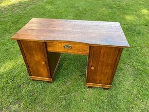 stůl starý stůl psací starožitný dřevěný stůl starý nábytek