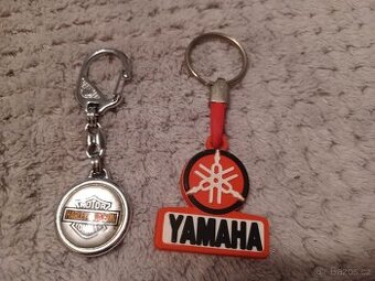 Klucenky Yamaha a Harley Davidson