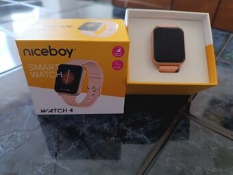 Chytré hodinky Niceboy WATCH 4 Rose Gold NFC