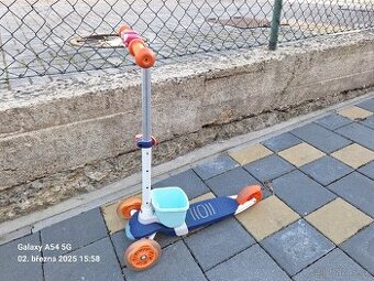 Dětská koloběžka se 3 kolečky Decathlon B1 500