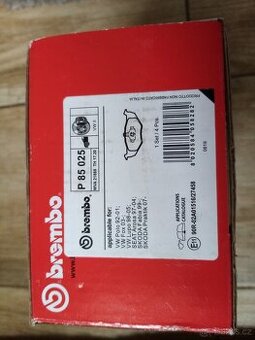 Fabia sada přední kotouče TRW a destičky Brembo