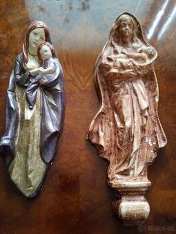 Prodam dve sadrove madonky - 1