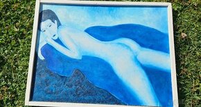 Obraz,olej na překližce,30x40