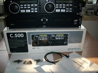 STANTON C.500 DJ DVOUPALUBNI CD PREHRAVAC A OVLADACI PANEL