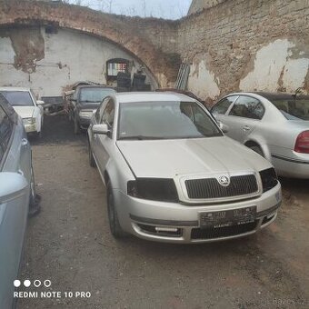SUPERB 1.9TDI 74KW R.V.2003 VEŠKERÉ DÍLY PLATÍ DO SMAZÁNÍ