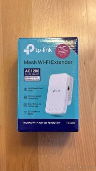 Wi-Fi extender TP-Link RE330 AC1200 (RE330) bílý - 1
