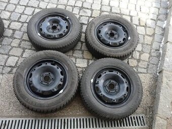 ZIMNÍ PNEU + DISKY 165/70R14 SEAT VW 14" ŠKODA