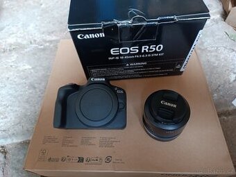 Canon EOS R50 + objektiv RF-s 18-45