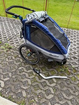 Dětský vozík za jízdní kolo Qeridoo Sportrex 1