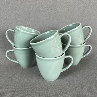 Rosenthal 6x hrnek 300ml, Mesh Colours Green
