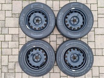 CITROEN,PEUGEOT-PLECH. DISKY 16" + 4x ZIMNÍ PNEU 215/65R16