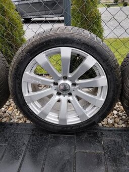 Alu kola 5x112 R17, celoroční pneu - 1