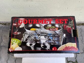 Raclette set pro 2 osoby - Gourmet set -Vaření bez elektřiny