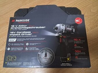 Aku rázový utahovák Parkside