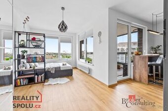 Podnájem, byty/1+kk, 44.4 m2, Hlubočepy 1286/4, 15200 Praha,