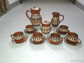 Keramický čajový/kávový servis