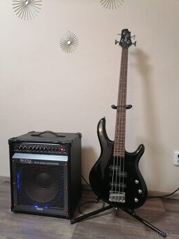 Basová kytara Cort + kombo