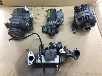 Starter,klima,alternátor,EGR BMW N47D20A N47D20C