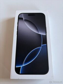 Iphone 16 pro max 256 gb black titan