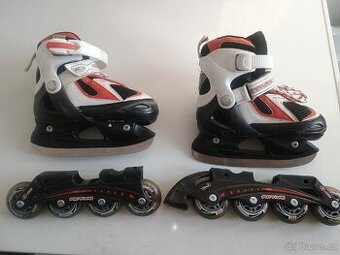 Dětské brusle zimní + inline