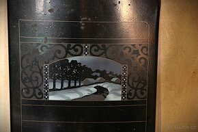 STAROŽITNÝ PARAVAN KE KAMNŮM A UHLÁK  SECESE