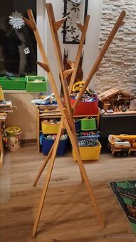 Věšák z bambusového dřeva Wenko Mikado, 170 cm