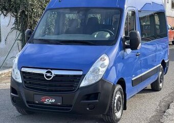 Opel Movano 2.3CDTi 9MÍST L2H2 ČR odp.DPH manuál 107 kw