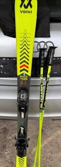 Dětské lyže Völkl race tiger jr 130 cm + boty Salomon 26