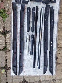 VITO W638:Lišty/Vzpěry/Víčko n./Těsnění/Lišty okno