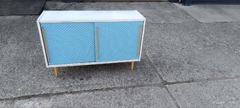 Prodám retro botník ze 60. let, Dřevopodnik Brno