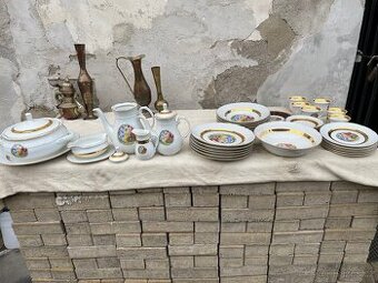 Porcelán Thun 1794 tři grácie.