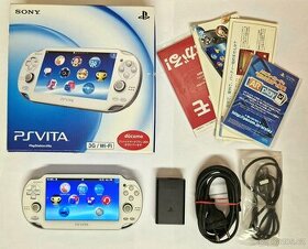 Sony PlayStation Vita 1000 OLED 3G White, kompletní balení