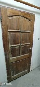 Interiérové dřevěné dveře, 80L, chata chalupa zahrada sklep - 1
