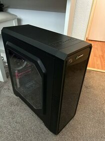 Prodám novou PC skříň gamemax g561 Black