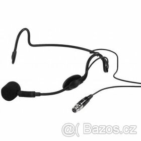 Kondenzátorový náhlavní mikrofon Monacor HSE-90