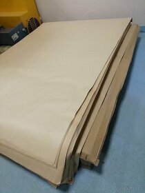 Balící papír - přírodní hnědá - listy 90x140cm