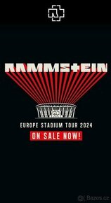 Koupím 3 lístky na Rammstein do FEUERZONE