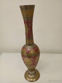 Mosazná váza z Indie