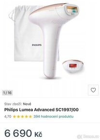 IPL epilátor Philips Lumea 7000 Series