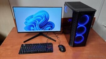 Herní PC - Ryzen 5 3600X, GTX 1080, 16 GB RAM - 1