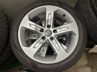 Originál Alu disky Audi + pneu letní zánovní