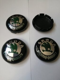 Středové pokličky Škoda 56mm Staré logo