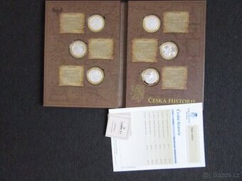 PRODÁM PAMĚTNÍ RAŽBA ČESKÁ HISTORIE KOMPLET