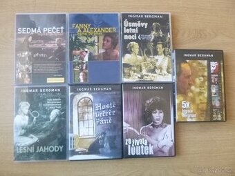 11x dvd INGMAR BERGMAN (ZLATY FOND SVETOVEHO FILMU) - 1